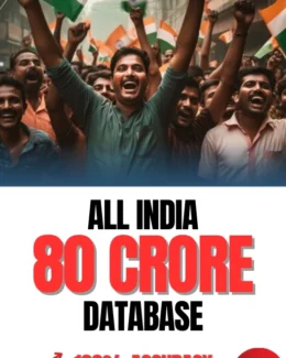 All India 80 Crore Database : PAN INDIA DATABASE